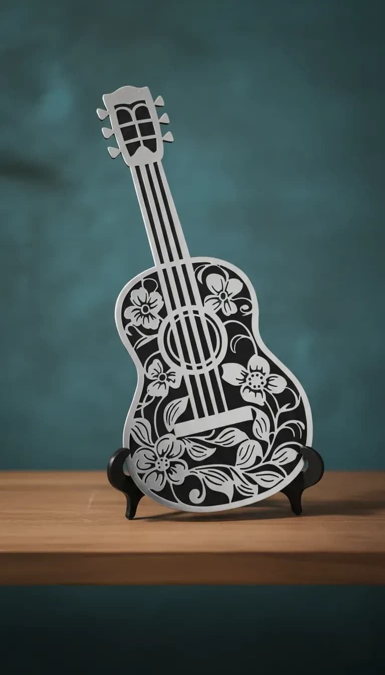 Acrylic Guitar Table Stand