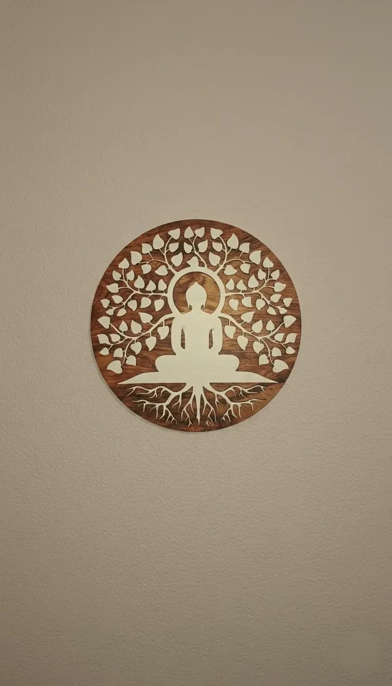 Buddha Circle Wall Hanging