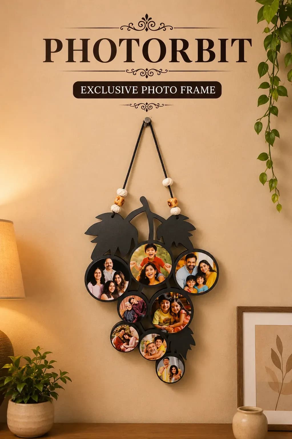 Leaf Personalised Wall Hanging