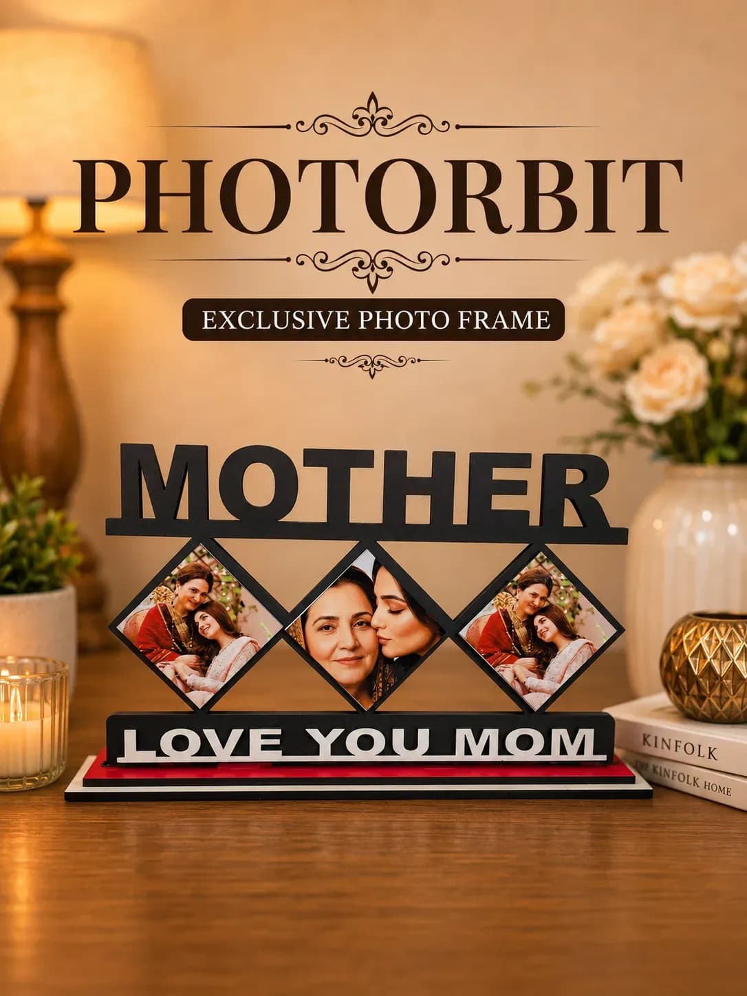 Best Mom Personalised Photo Frame