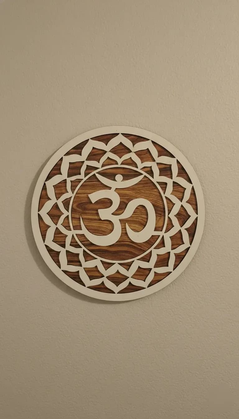 Om Circle Wall Hanging