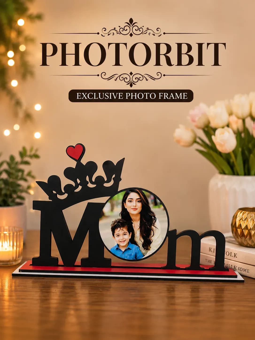 Queen Mom Personalised Photo Frame