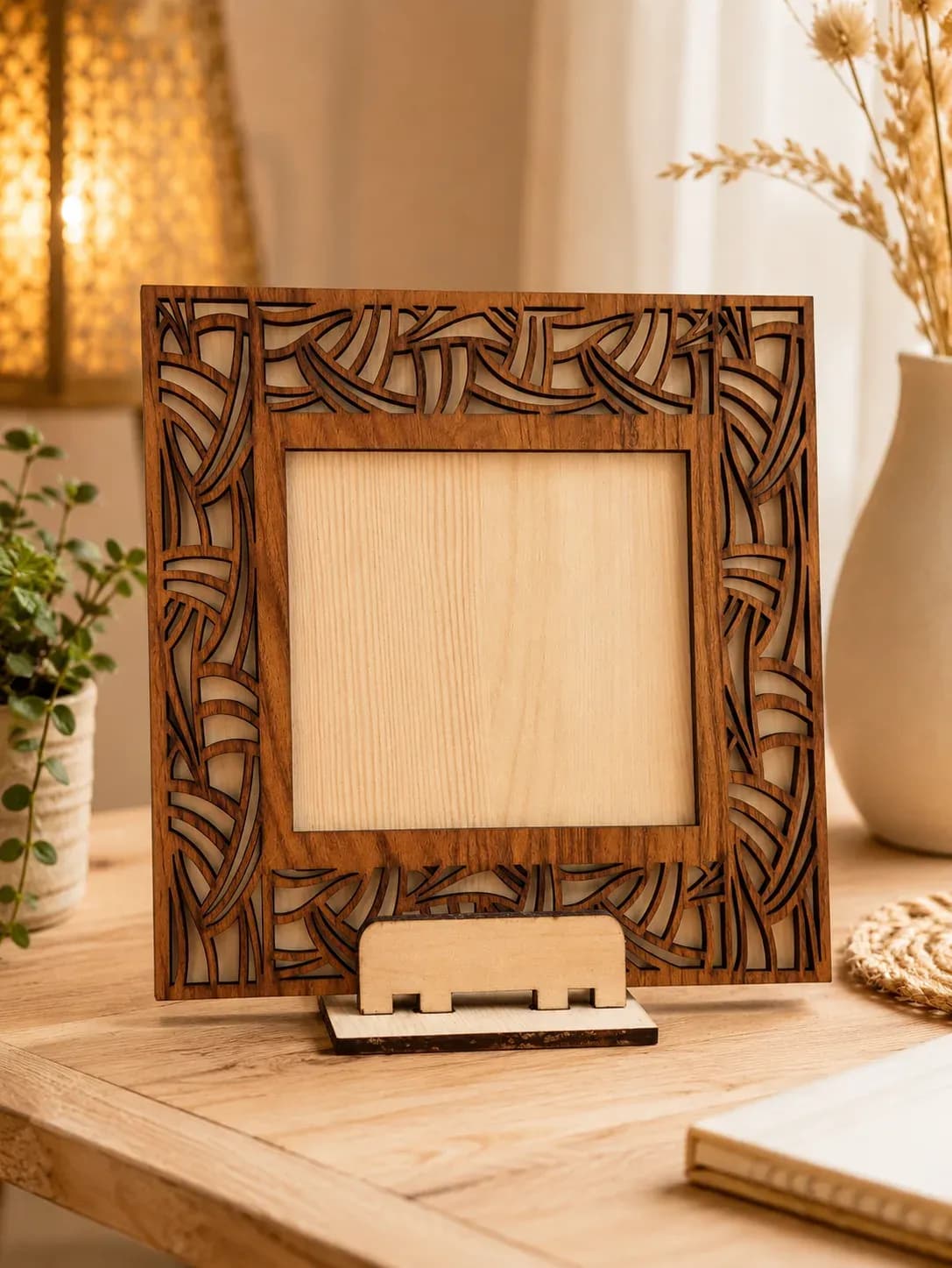 Wooden Photo Frame Stand