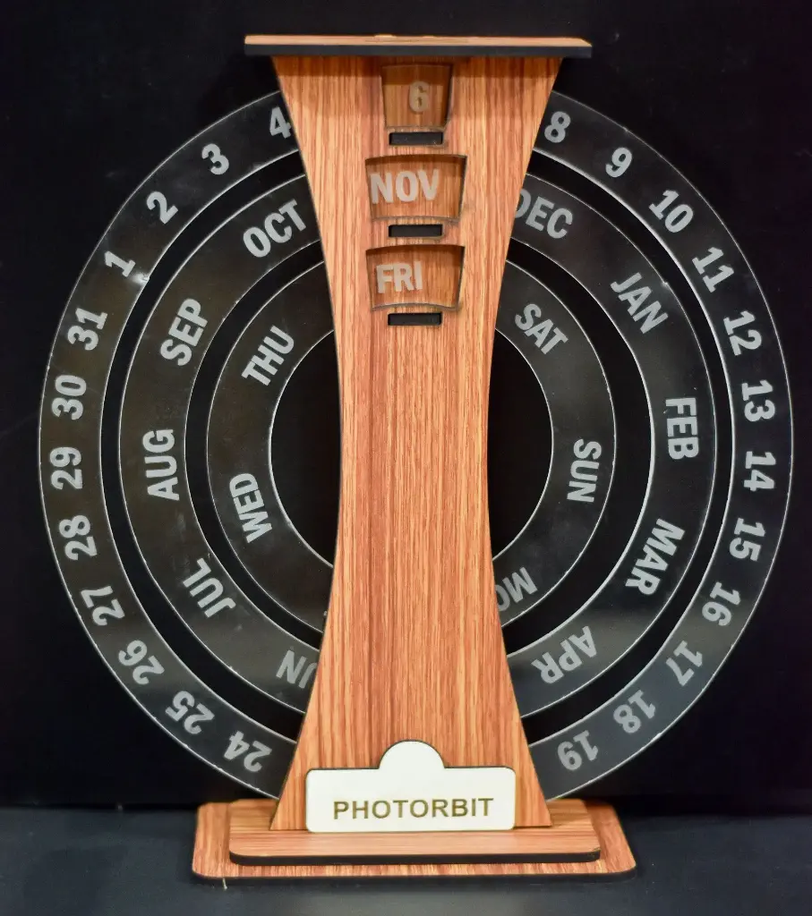 ACRYLIC WOODEN CALENDER