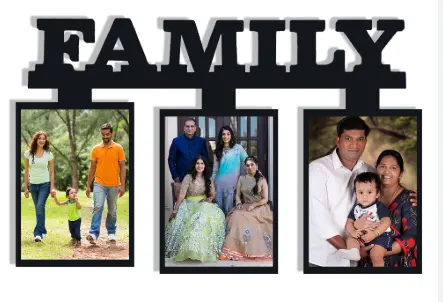 Personalised 3 in 1 Photo Frame