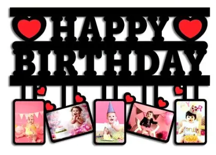 Customised 5 in 1 Photo Frames