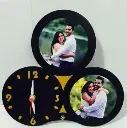 Customised Photo Frame with Clock