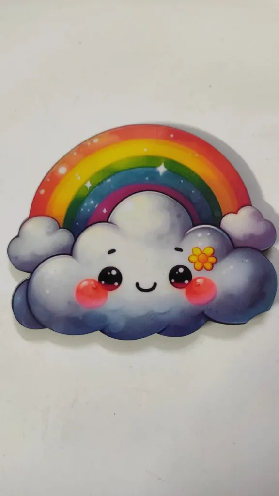 Rainbow in cloud