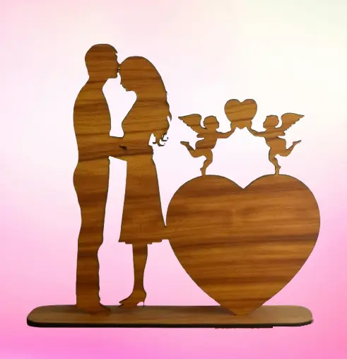 WOODEN LOVE STAND