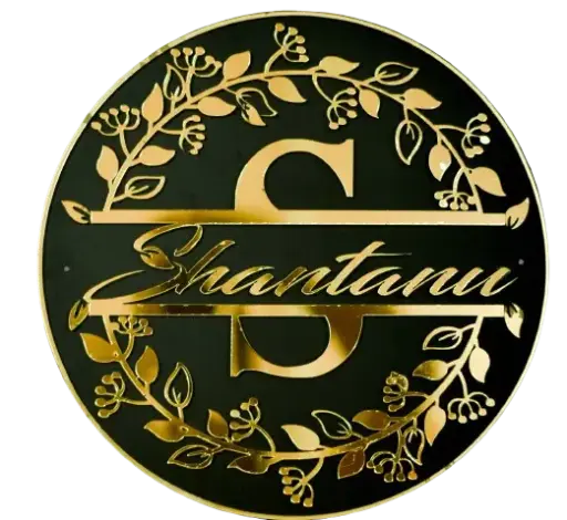 CUSTOMIZED ACRYLIC MONOGRAM (Door Name Plate)