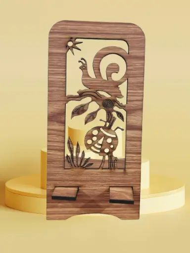 ACRYLIC/WOODEN MOBILE STaND