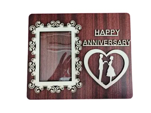 MDF PHOTO FRAME (Anniversary)