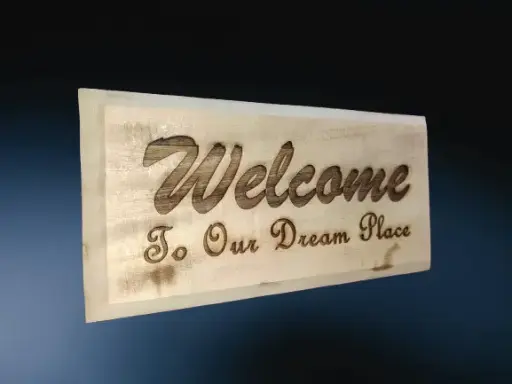 PURE WOODEN ENGRAVING